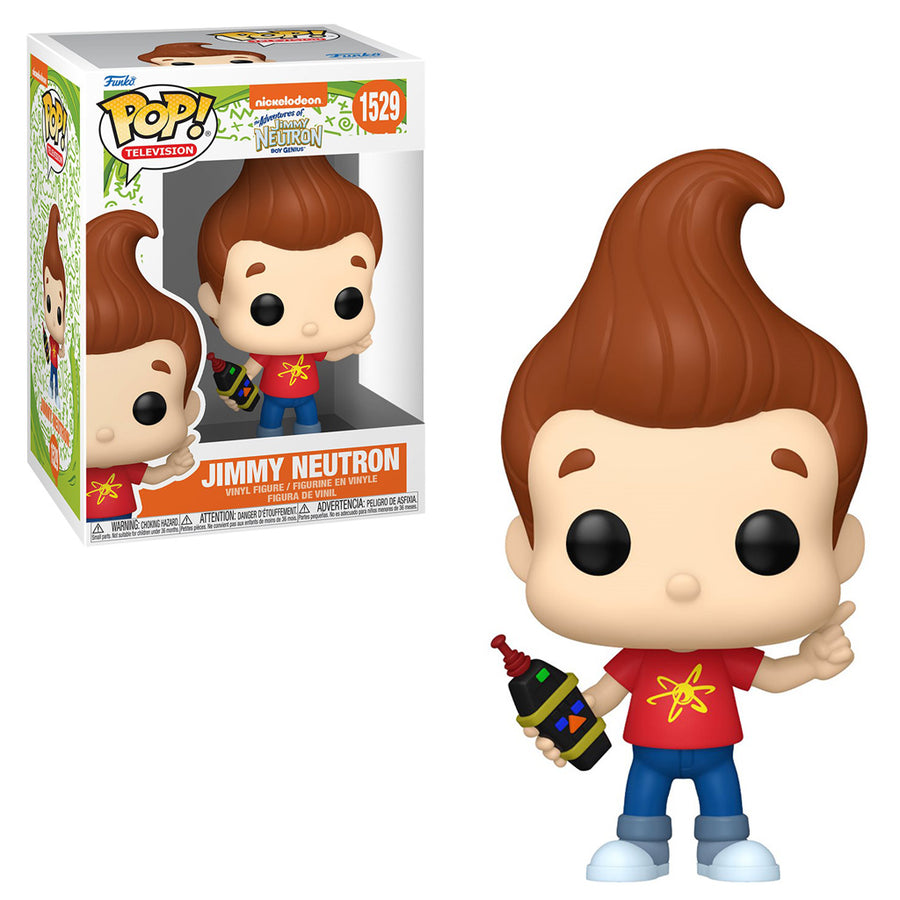 FUNKO POP TELEVISION NICKELODEON THE ADVENTURES OF JIMMY NEUTRON BOY GENIUS - JIMMY NEUTRON 1529 BRINDE