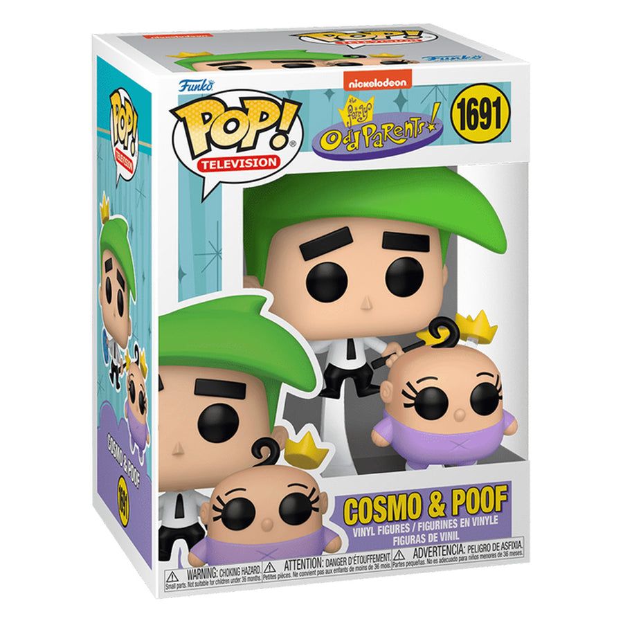 FUNKO POP TELEVISION NICKELODEON: THE FAIRLY ODDPARENTS - COSMO & POOF 1691