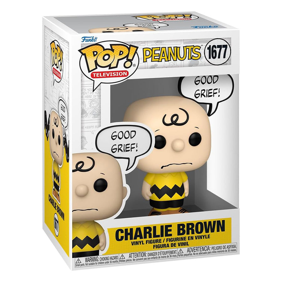 FUNKO POP TELEVISION PEANUTS - CHARLIE BROWN 1677