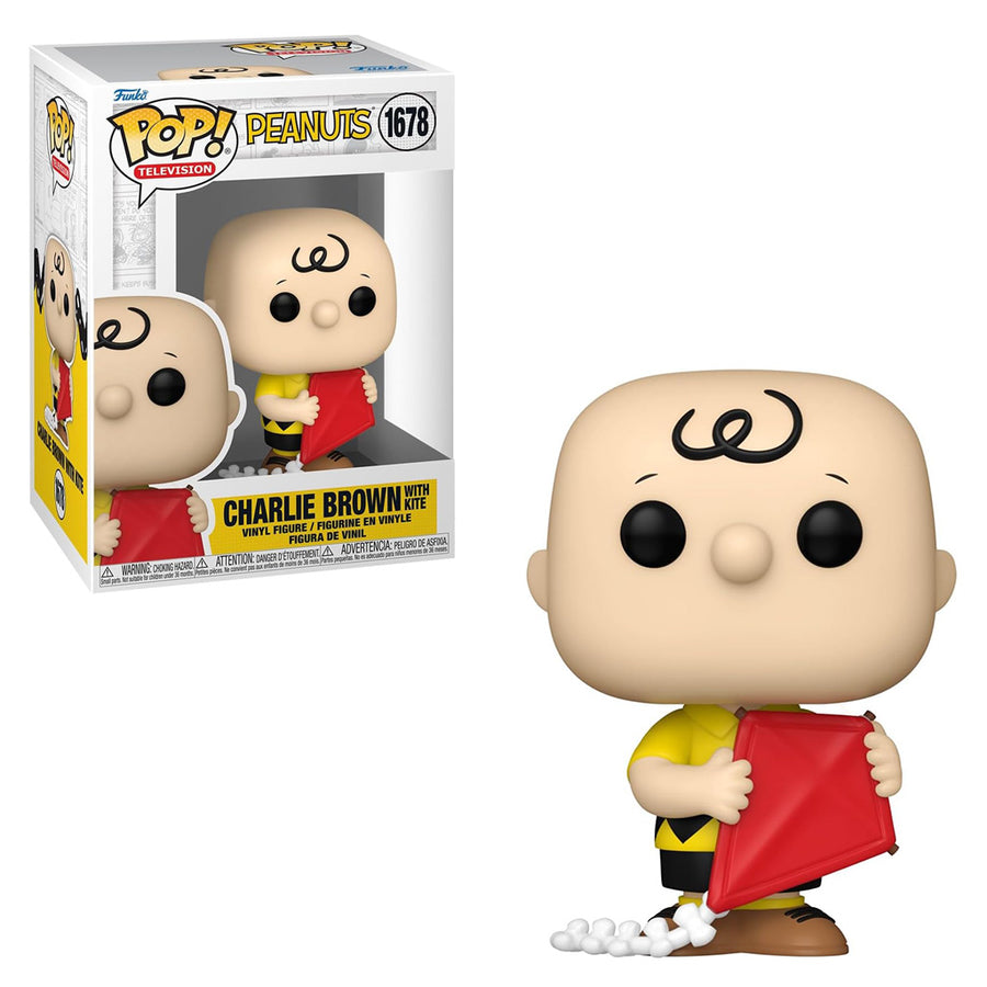 FUNKO POP TELEVISION PEANUTS - CHARLIE BROWN WITH KITE 1678 BRINDE