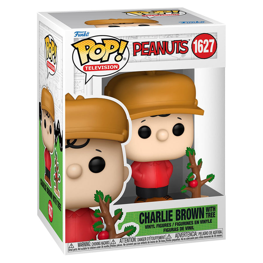 FUNKO POP TELEVISION PEANUTS - CHARLIE BROWN WITH TREE 1627