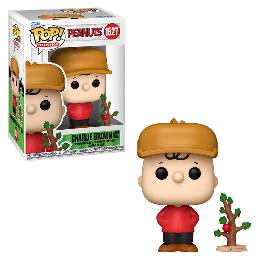 FUNKO POP TELEVISION PEANUTS - CHARLIE BROWN WITH TREE 1627