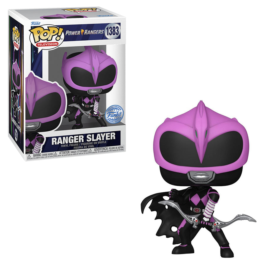 FUNKO POP TELEVISION POWER RANGERS EXCLUSIVE - RANGER SLAYER 1383 BRINDE
