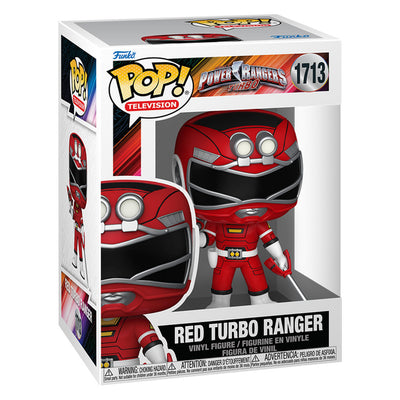FUNKO POP TELEVISION POWER RANGERS: TURBO - RED TURBO RANGER 1713