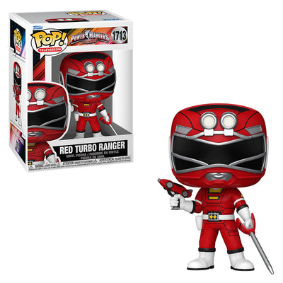 FUNKO POP TELEVISION POWER RANGERS: TURBO - RED TURBO RANGER 1713
