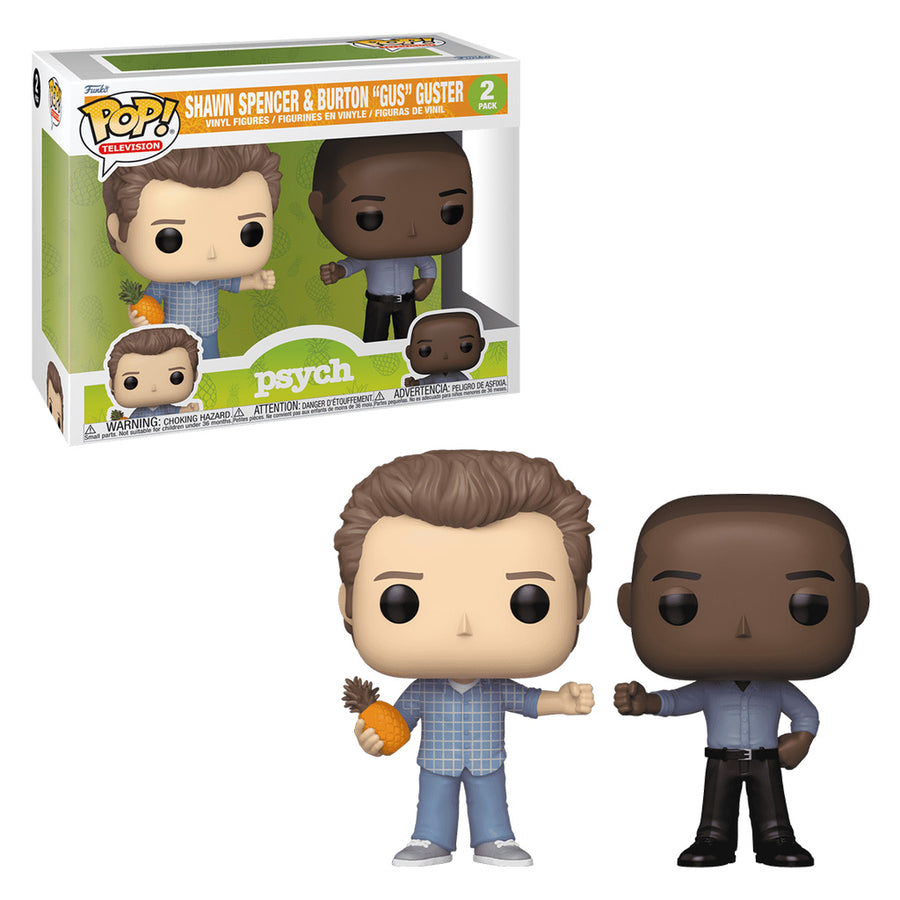 FUNKO POP TELEVISION PSYCH - SHAWN SPENCER & BURTON 