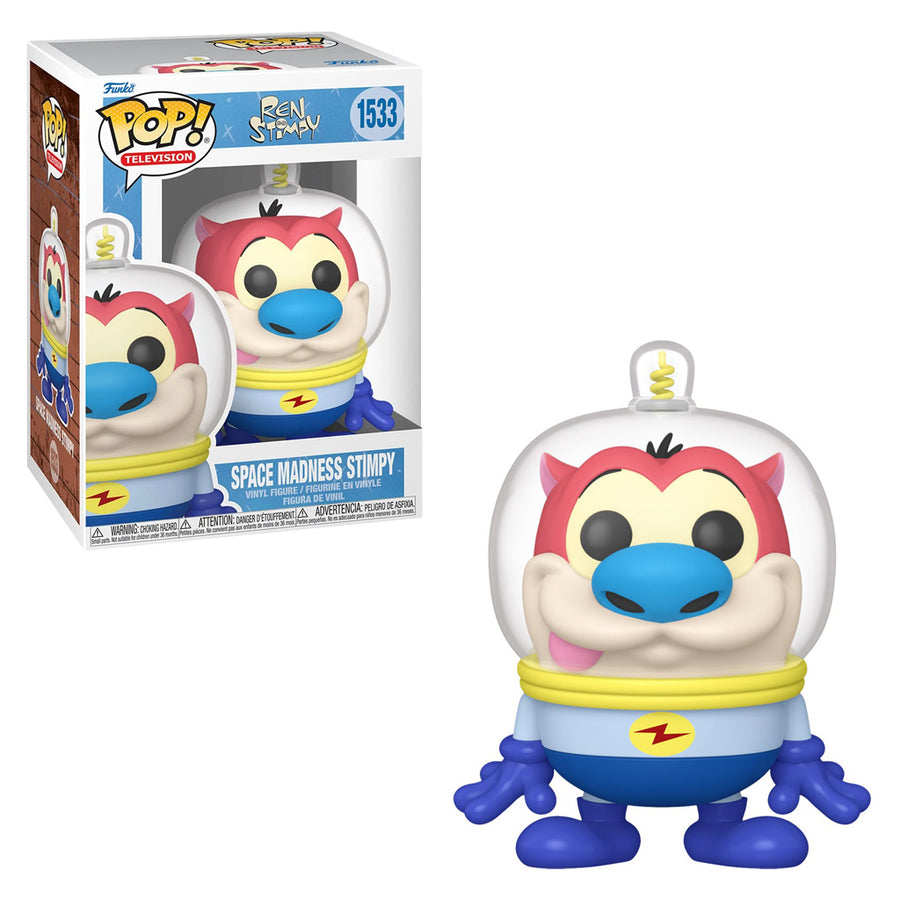 FUNKO POP TELEVISION REN AND STIMPY - SPACE MADNESS STIMPY 1533