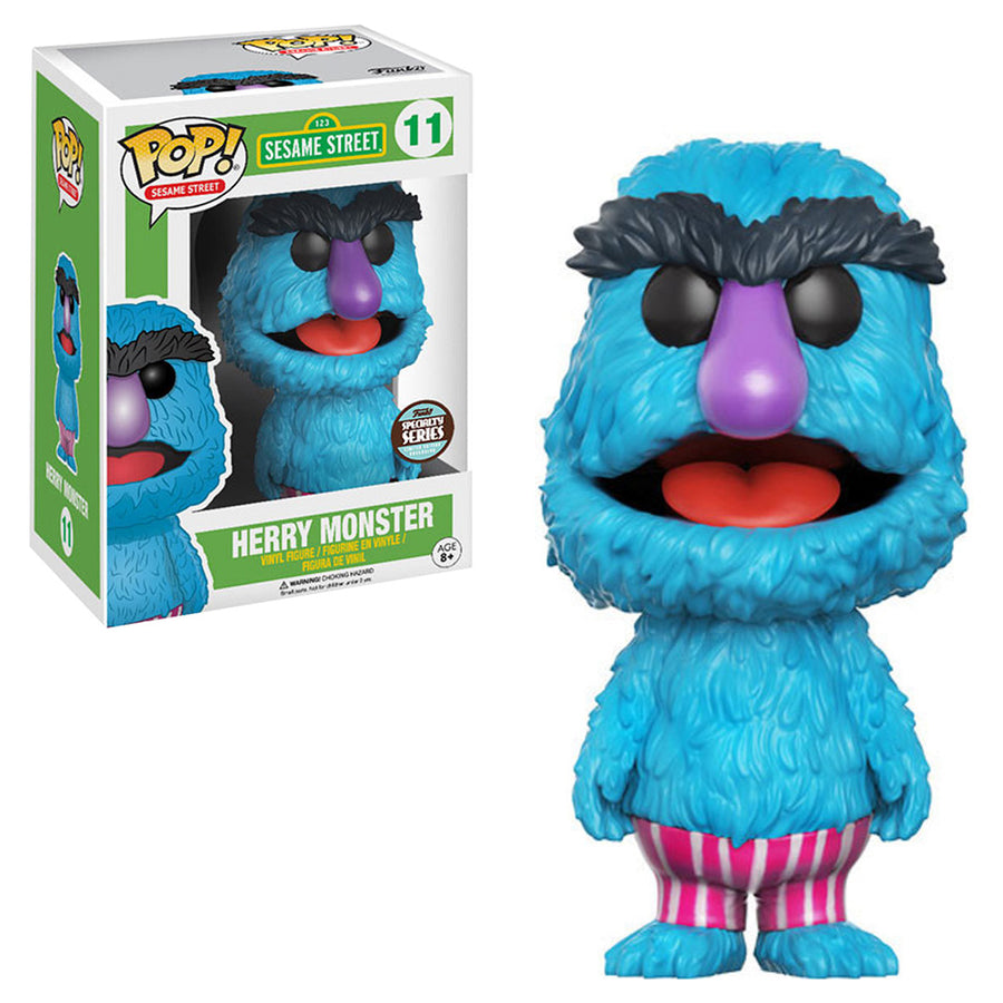 FUNKO POP TELEVISION SESAME STREET - EXCLUSIVE - HERRY MONSTER 11 BRINDE