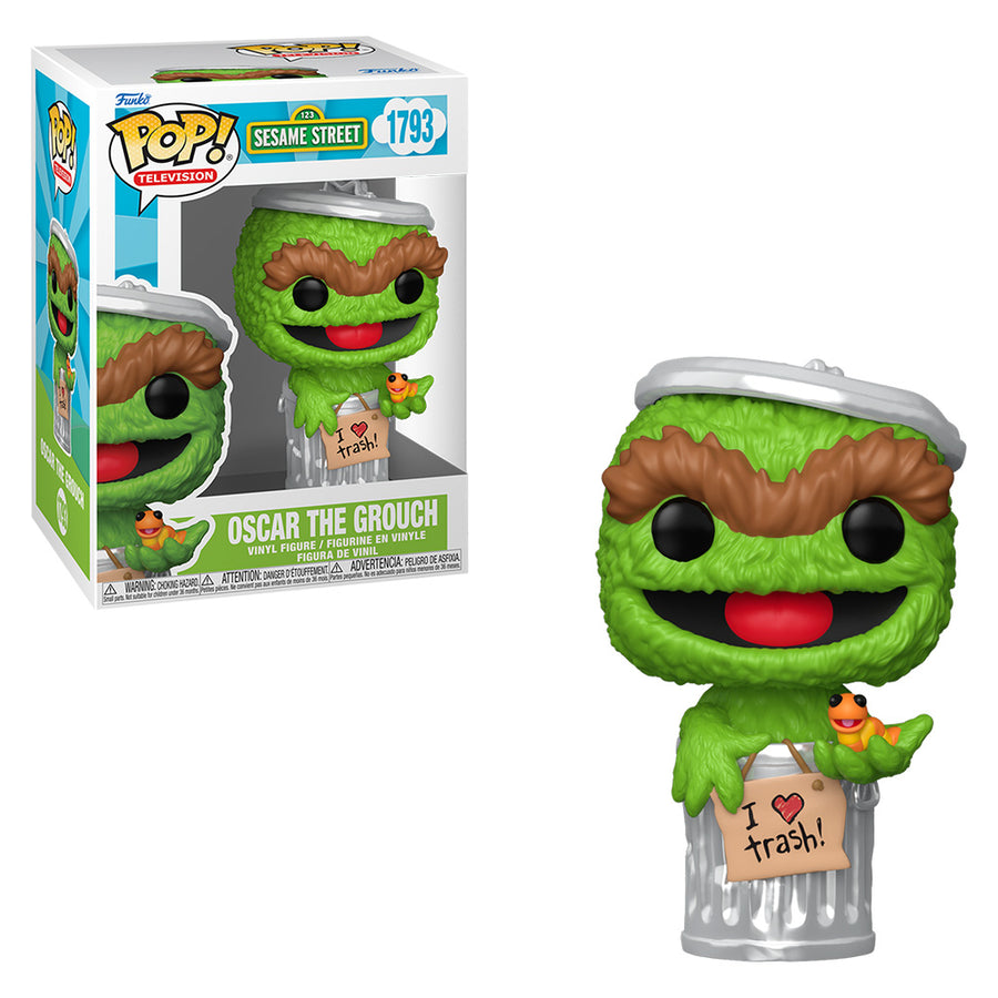 FUNKO POP TELEVISION SESAME STREET - OSCAR THE GROUCH 1793 BRINDE