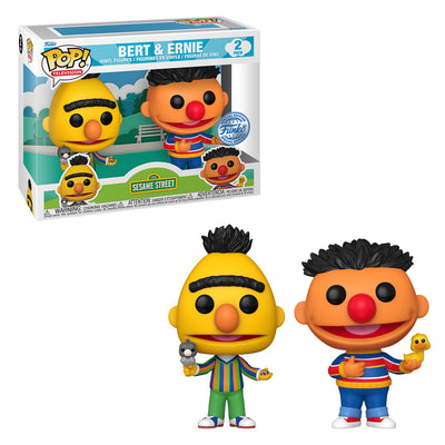 FUNKO POP TELEVISION SESAME STREET S3 EXCLUSIVE - BERT & ERNIE 2-PACK