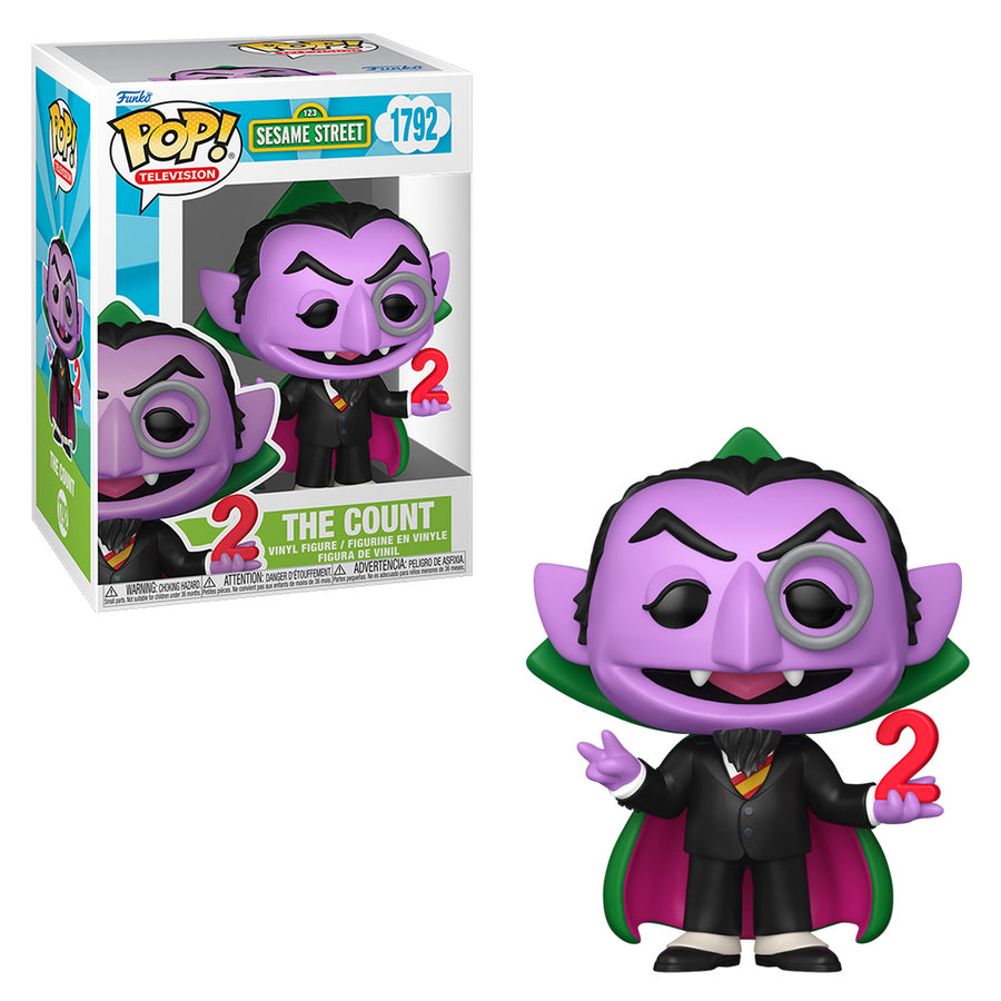 FUNKO POP TELEVISION SESAME STREET - THE COUNT 1792
