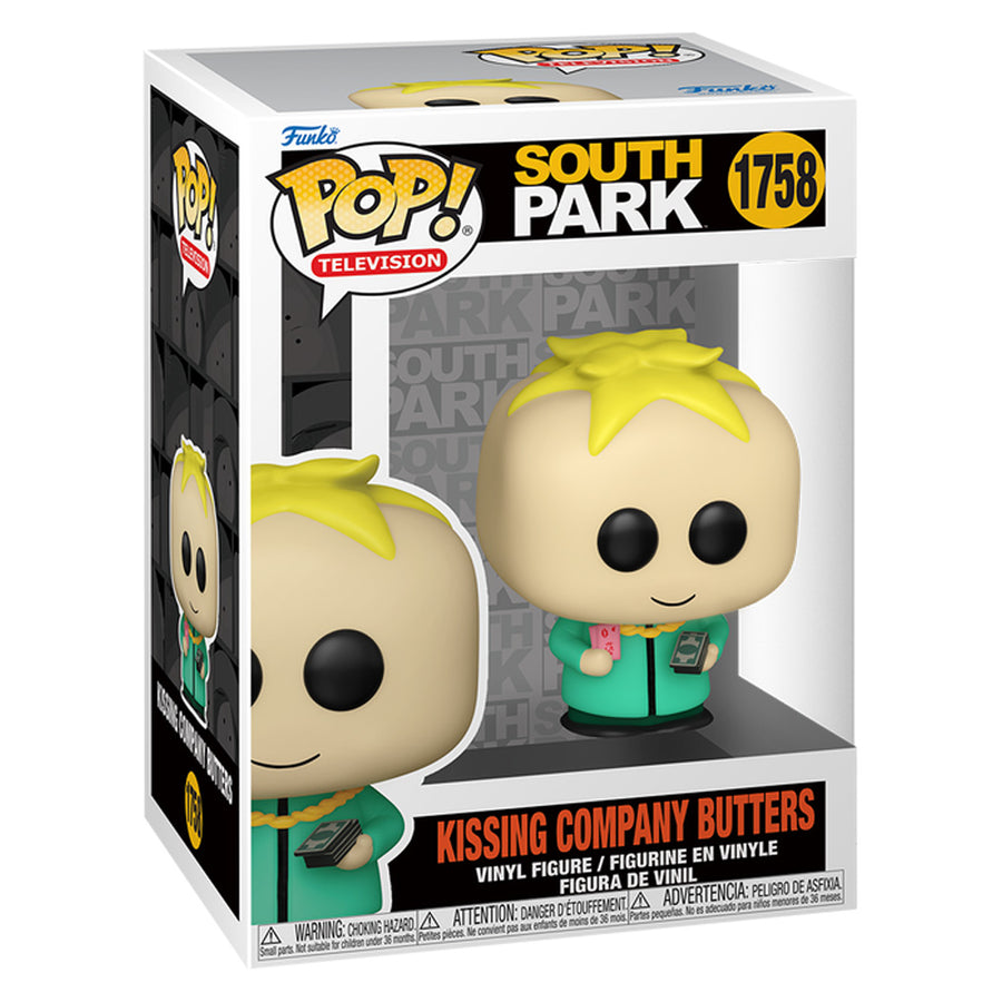 FUNKO POP TELEVISION SOUTH PARK - KISSING COMPANY BUTTERS 1758