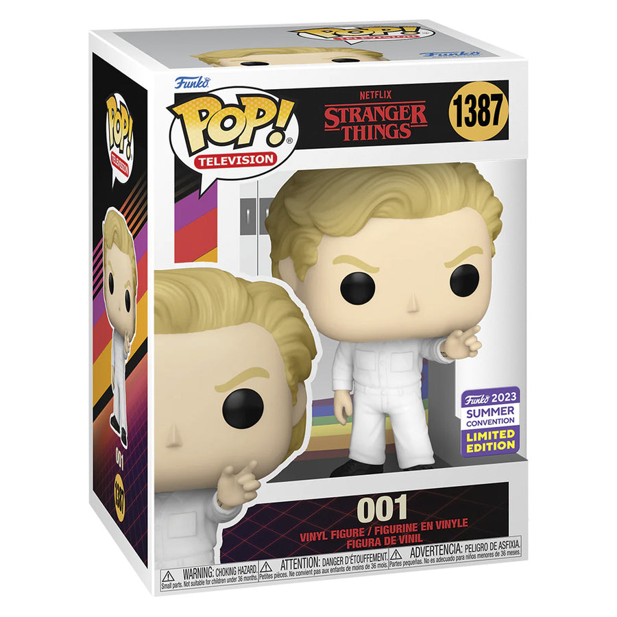 FUNKO POP TELEVISION STRANGER THINGS S4 SAN DIEGO COMIC CON 2023 - NUMBER ONE 1378