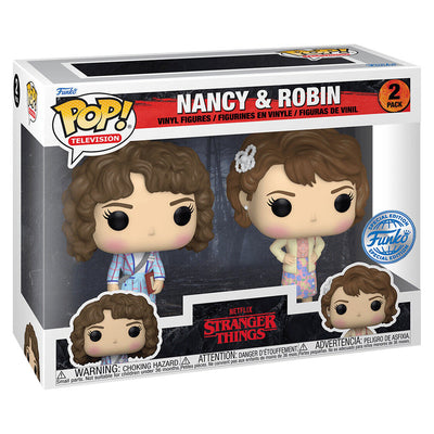 FUNKO POP TELEVISION STRANGER THINGS SEASON 4 - NANCY & ROBIN 2-PACK (66613)