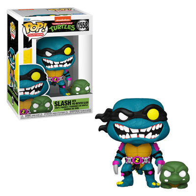 FUNKO POP TELEVISION TEENAGE MUTANT NINJA TURTLES - SLASH WIT PRE-MUTATED SLASH 1558