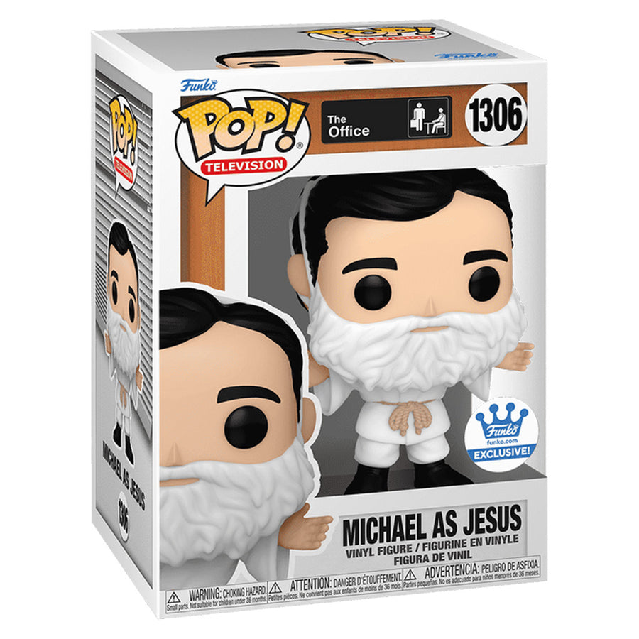 FUNKO POP TELEVISION THE OFFICE EXCLUSIVE - MICHAEL AS JESUS 1306
