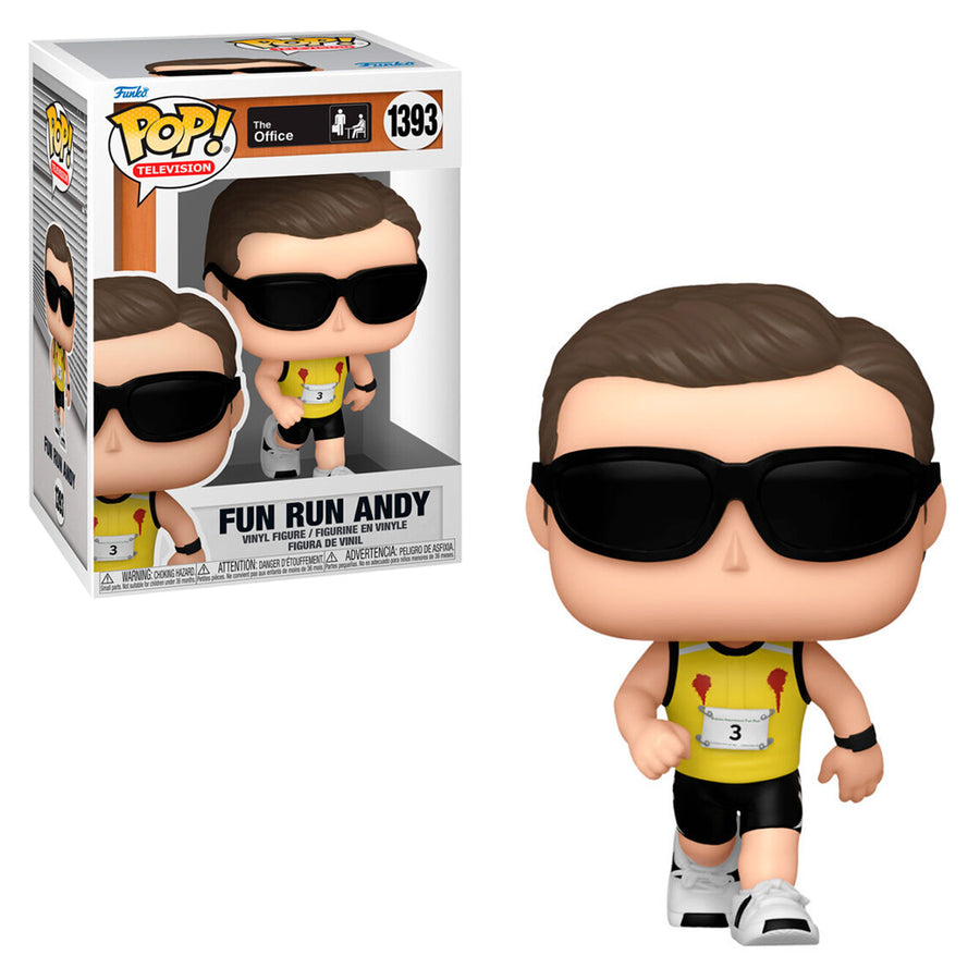FUNKO POP TELEVISION THE OFFICE - FUN RUN ANDY 1393 BRINDE