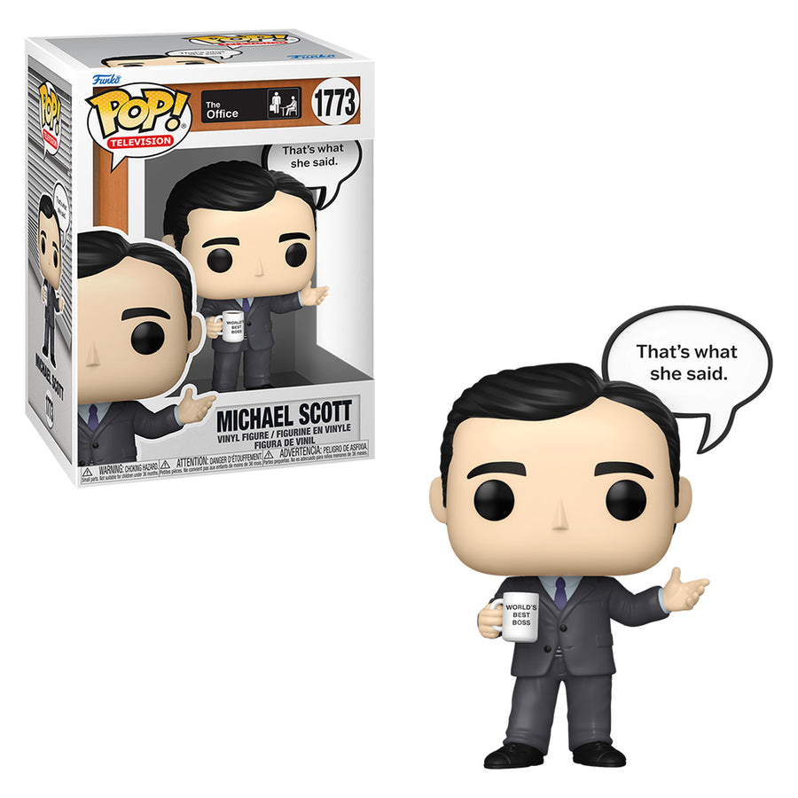 FUNKO POP TELEVISION THE OFFICE - MICHAEL SCOTT 1773 BRINDE