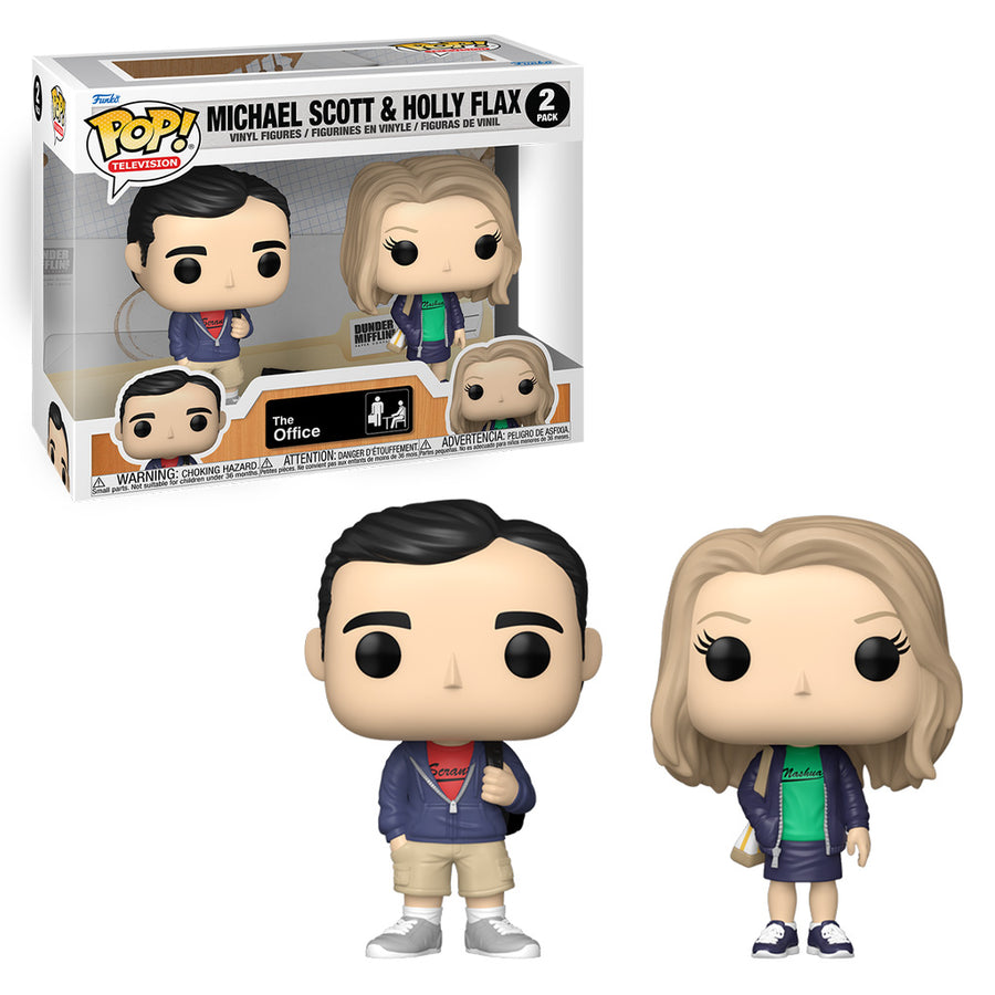 FUNKO POP TELEVISION THE OFFICE - MICHAEL SCOTT & HOLY FLAX 2-PACK (75679)