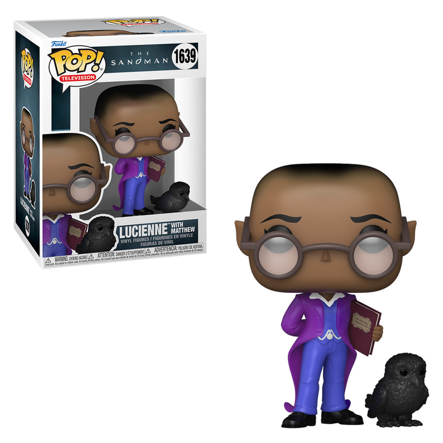 FUNKO POP TELEVISION THE SANDMAN - LUCIENNE WITH MATTEW 1639 BRINDE