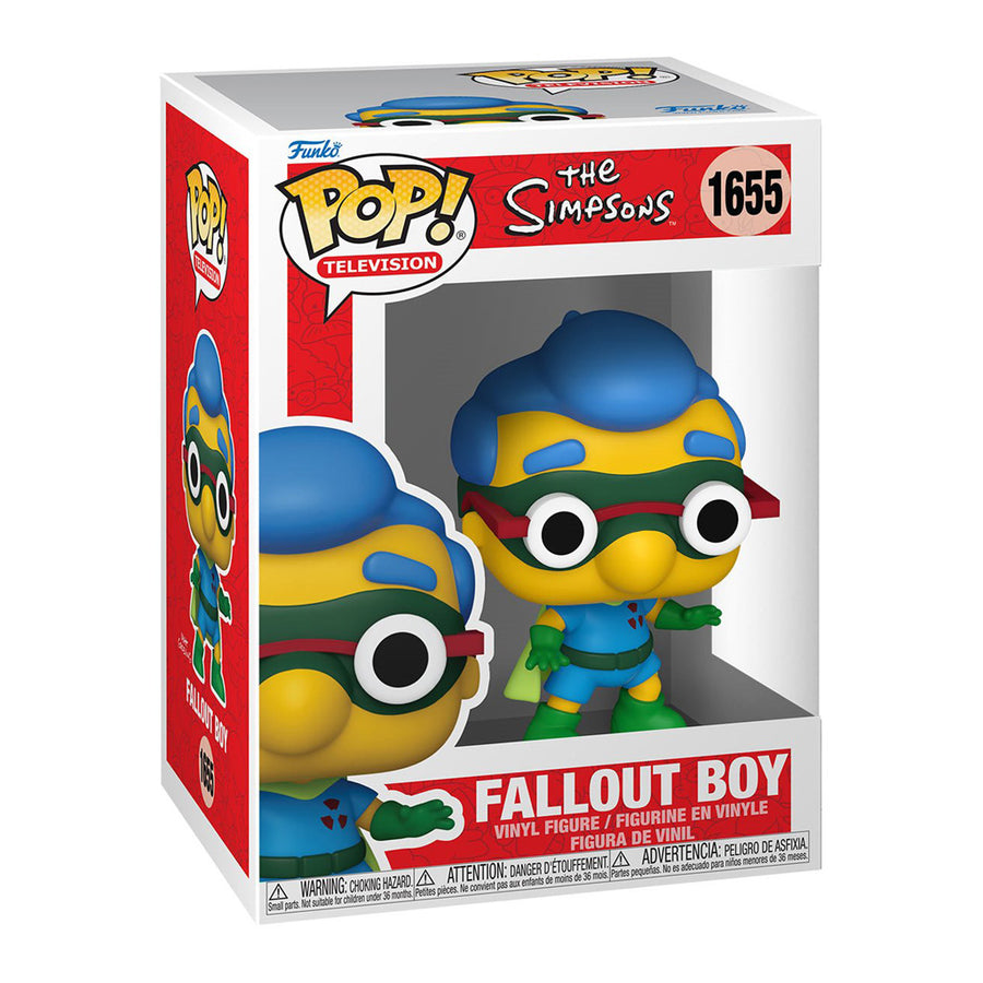 FUNKO POP TELEVISION THE SIMPSONS - MILHOUSE AS FALLOUT BOY 1655