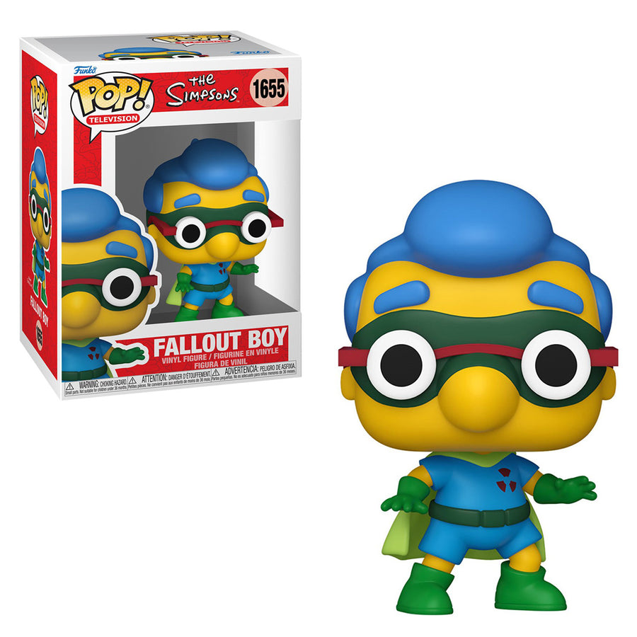 FUNKO POP TELEVISION THE SIMPSONS - MILHOUSE AS FALLOUT BOY 1655
