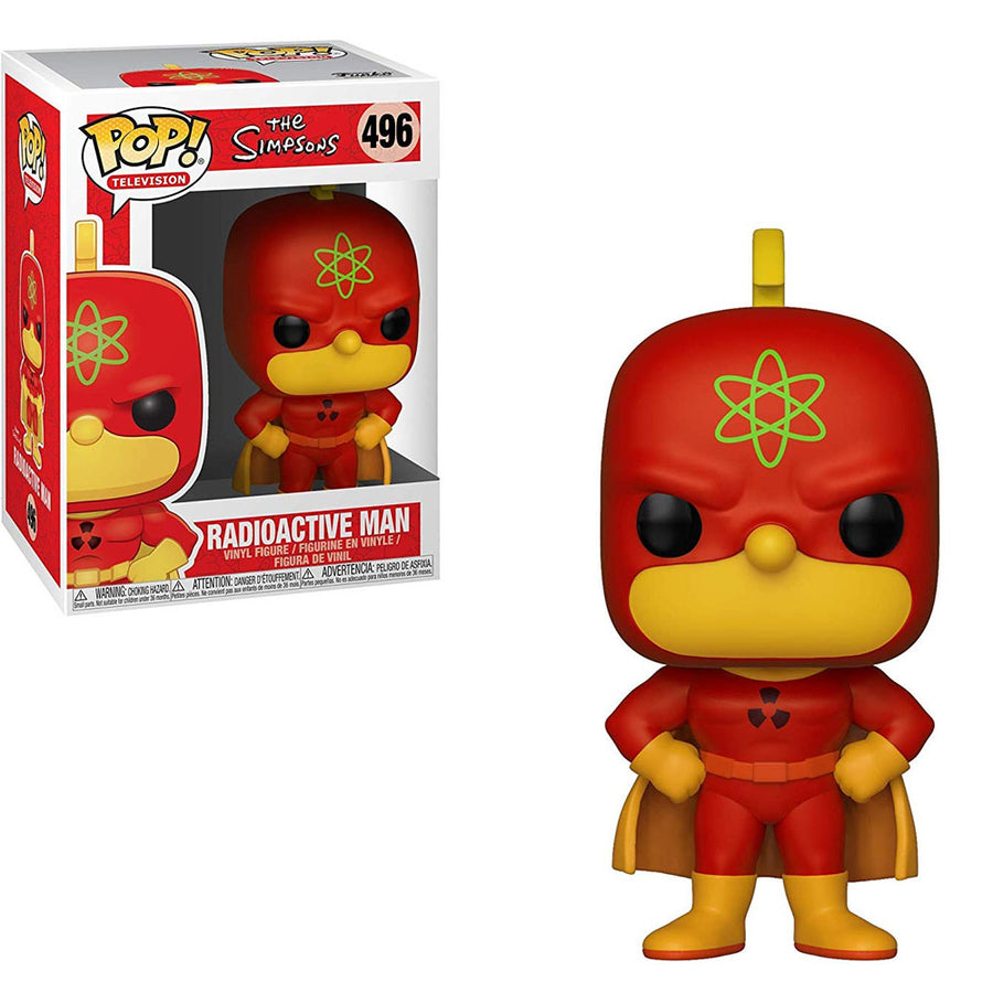 FUNKO POP TELEVISION THE SIMPSONS - RADIOACTIVE MAN 496 BRINDE
