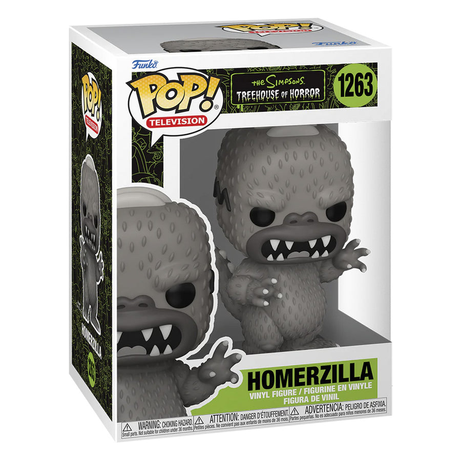 FUNKO POP TELEVISION THE SIMPSONS TREE HOUSE OF HORROR - HOMERZILLA 1263