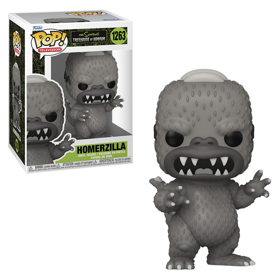 FUNKO POP TELEVISION THE SIMPSONS TREE HOUSE OF HORROR - HOMERZILLA 1263