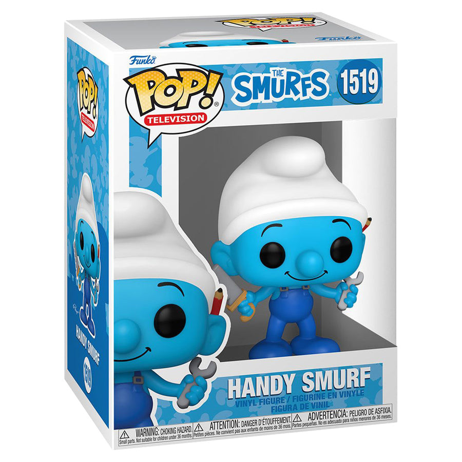 FUNKO POP TELEVISION THE SMURFS - HANDY SMURF 1519