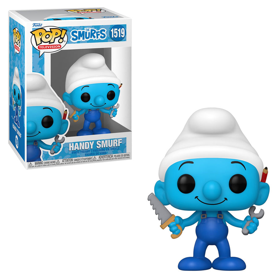 FUNKO POP TELEVISION THE SMURFS - HANDY SMURF 1519