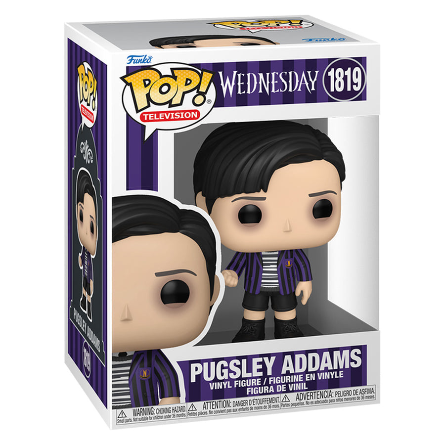 FUNKO POP TELEVISION WEDNESDAY (WANDINHA) - PUGSLEY ADDAMS 1819