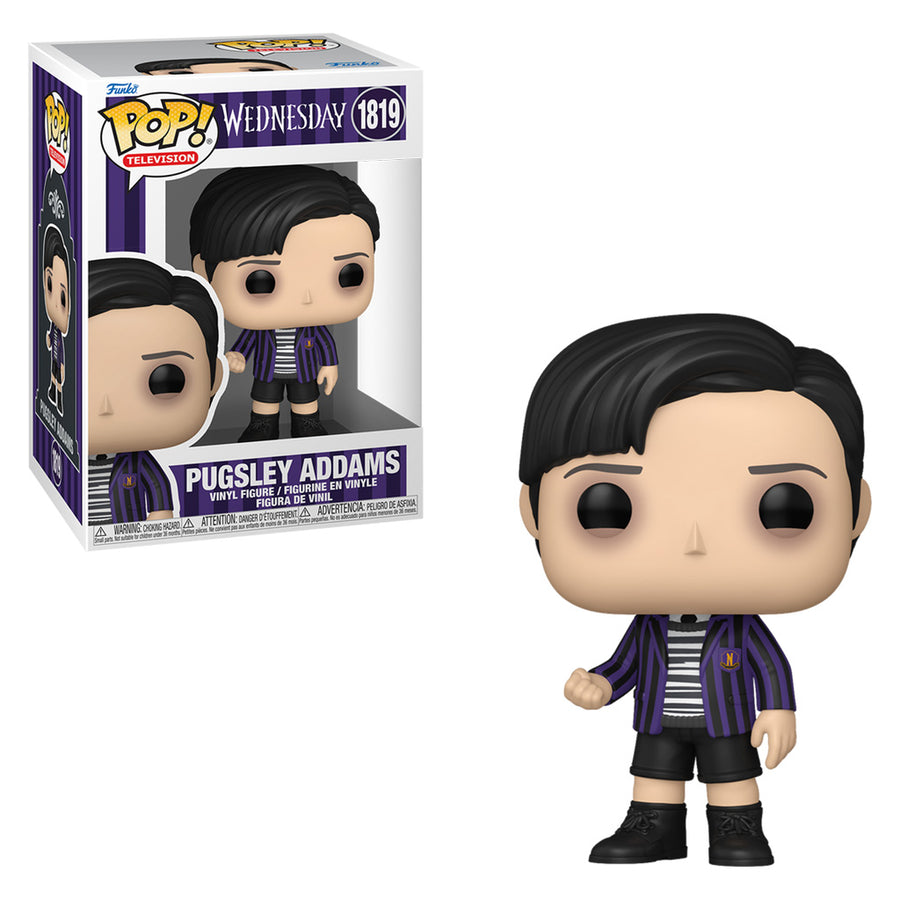FUNKO POP TELEVISION WEDNESDAY (WANDINHA) - PUGSLEY ADDAMS 1819 BRINDE