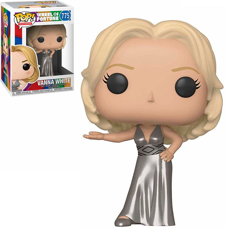FUNKO POP TELEVISION WHEEL OF FORTUNE - VANNA WHITE 775 BRINDE