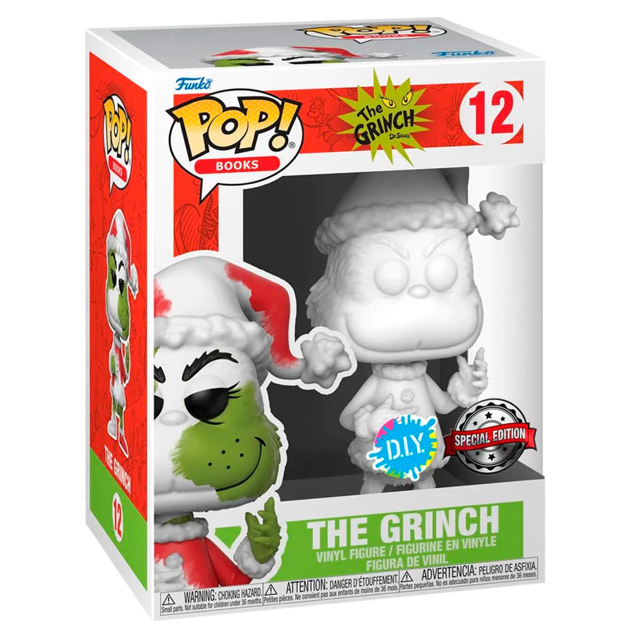 FUNKO POP THE GRINCH DR.SEUSS EXCLUSIVE - THE GRINCH 12 (D.I.Y)