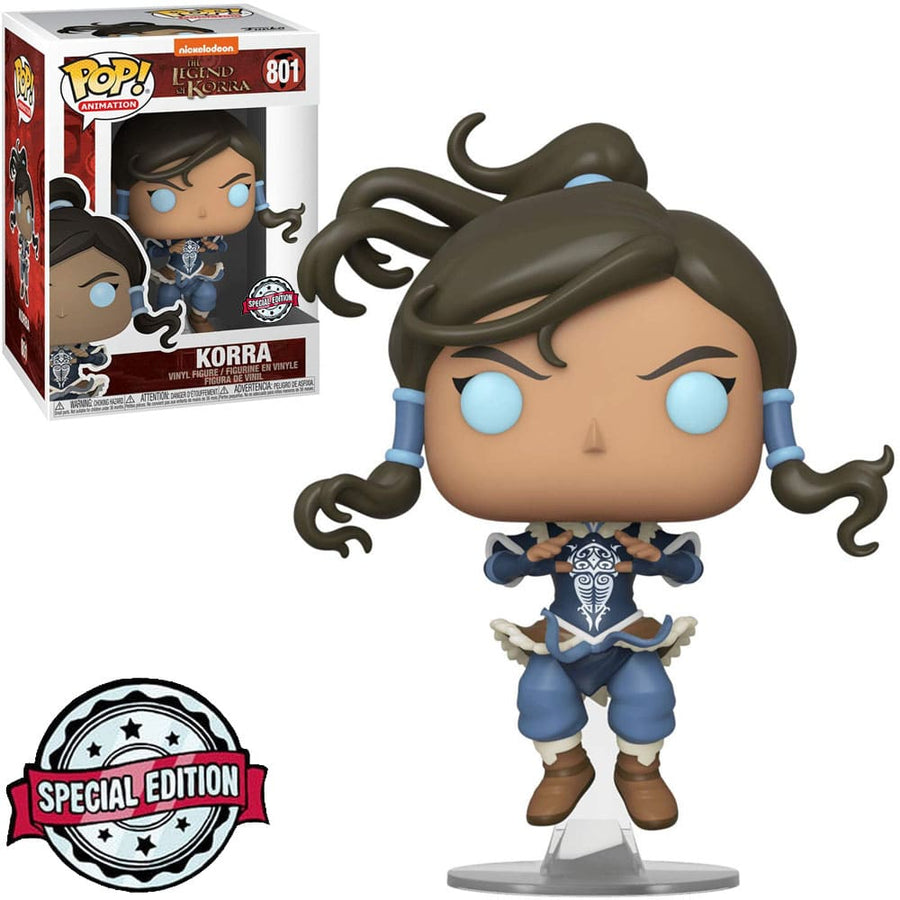 FUNKO POP THE LEGEND OF KORRA EXCLUSIVE - KORRA 801 BRINDE