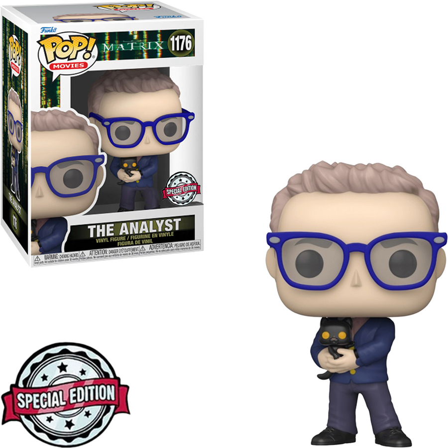 FUNKO POP THE MATRIX RESURRECTIONS EXCLUSIVE - THE ANALYST 1176 BRINDE