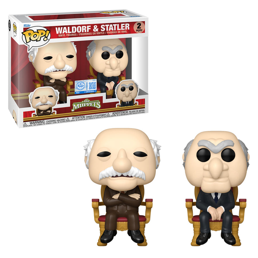 FUNKO POP THE MUPPETS - WALDORF & STATLER 2-PACK (88405) BRINDE