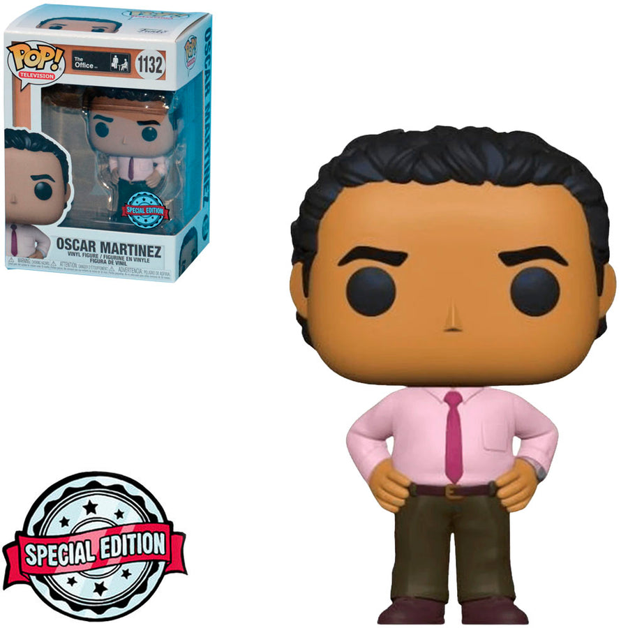 FUNKO POP THE OFFICE EXCLUSIVE - OSCAR MARTINEZ 1132 BRINDE