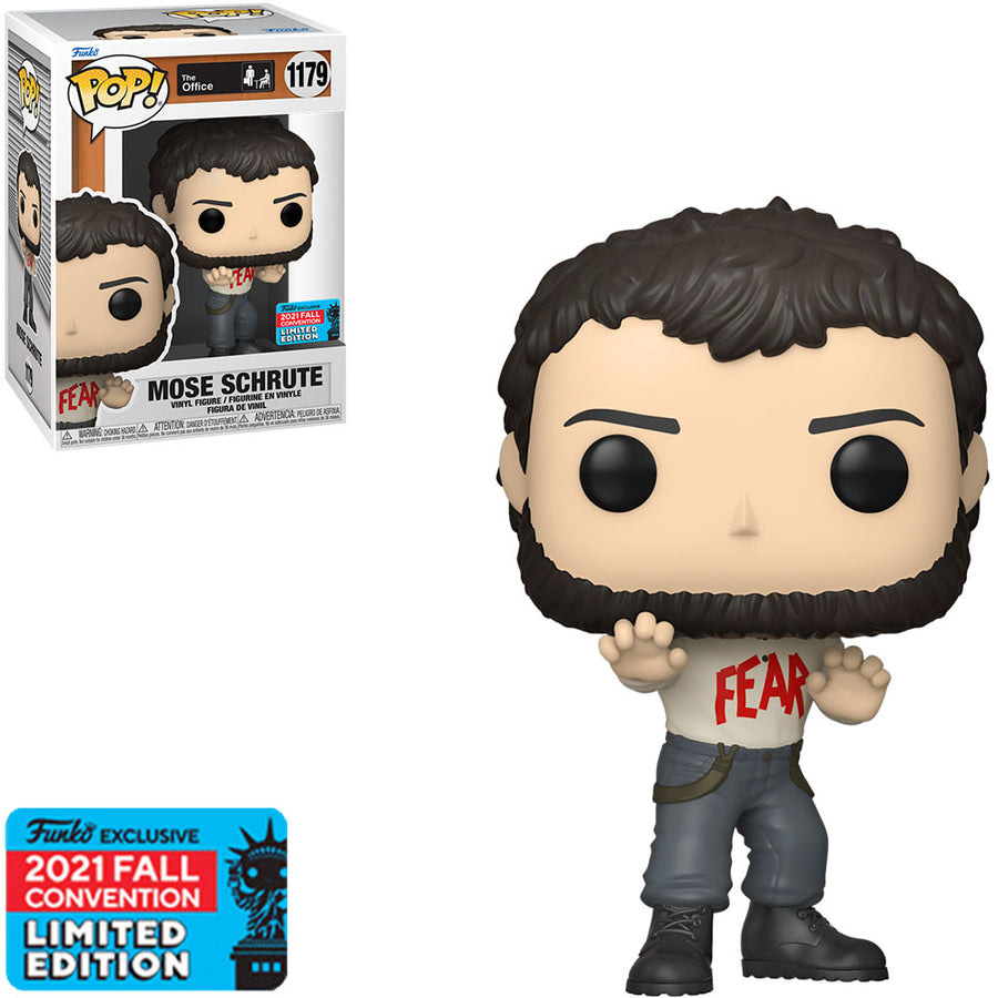 FUNKO POP THE OFFICE NYCC 2021 EXCLUSIVE - MOSE SCHRUTE 1179 BRINDE