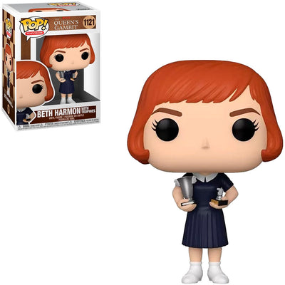 FUNKO POP THE QUEEN'S GAMBIT - BETH HARMON WITH TROPHIES 1121