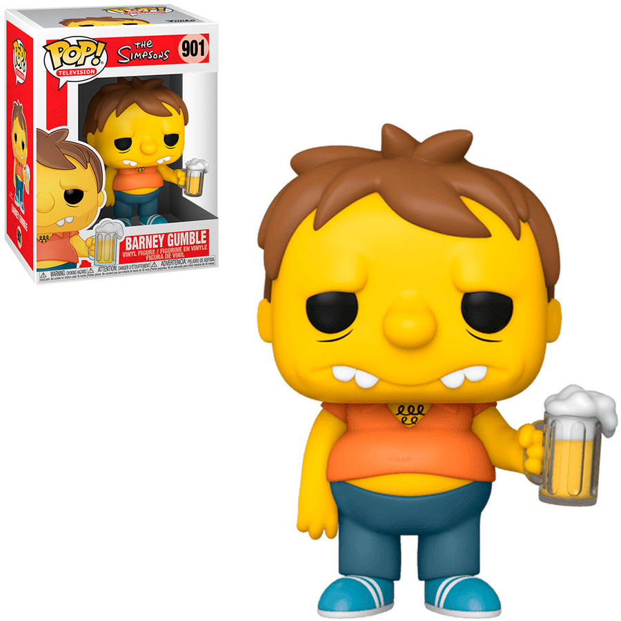 FUNKO POP THE SIMPSONS - BARNEY GUMBLE 901