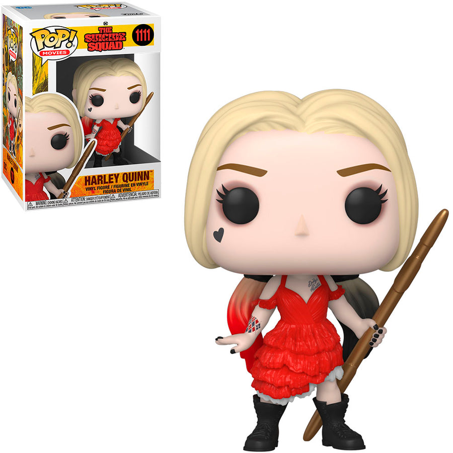 FUNKO POP THE SUICIDE SQUAD - HARLEY QUINN 1111 BRINDE