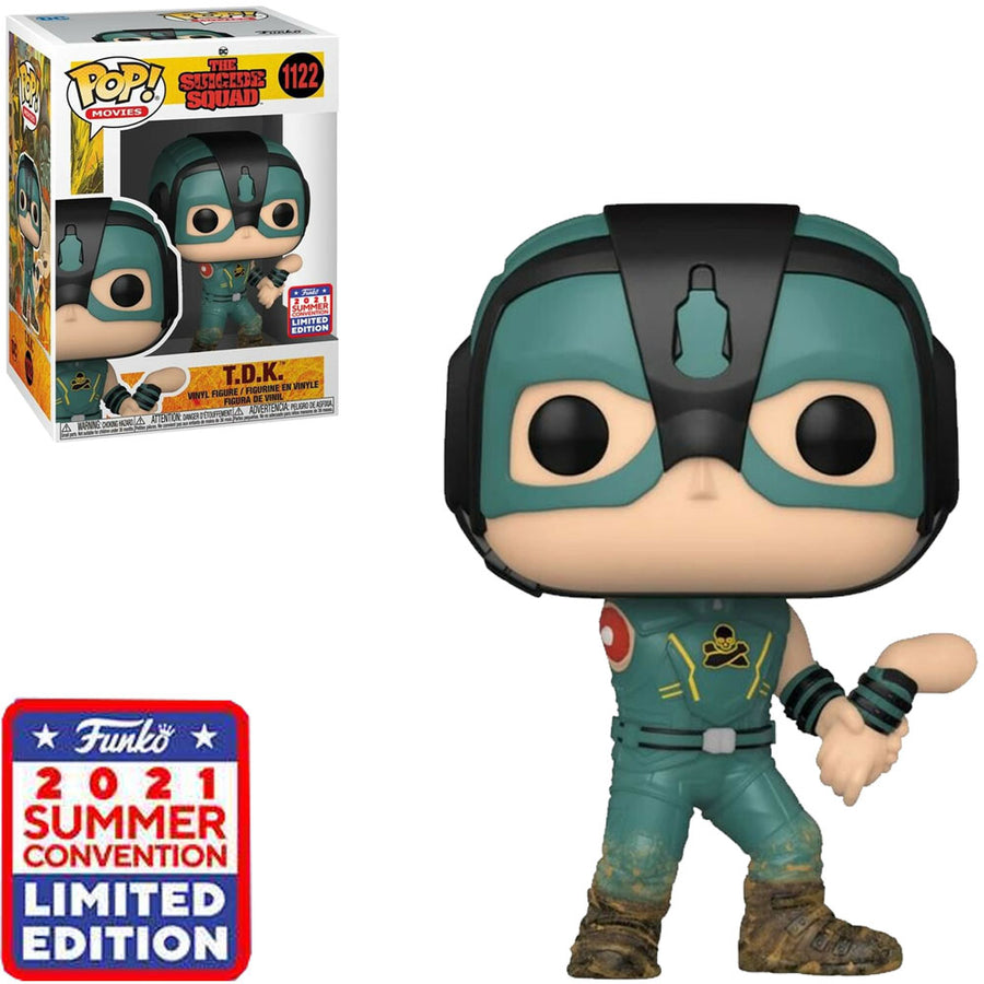FUNKO POP THE SUICIDE SQUAD SDCC 2021 EXCLUSIVE - T.D.K. 1122 BRINDE