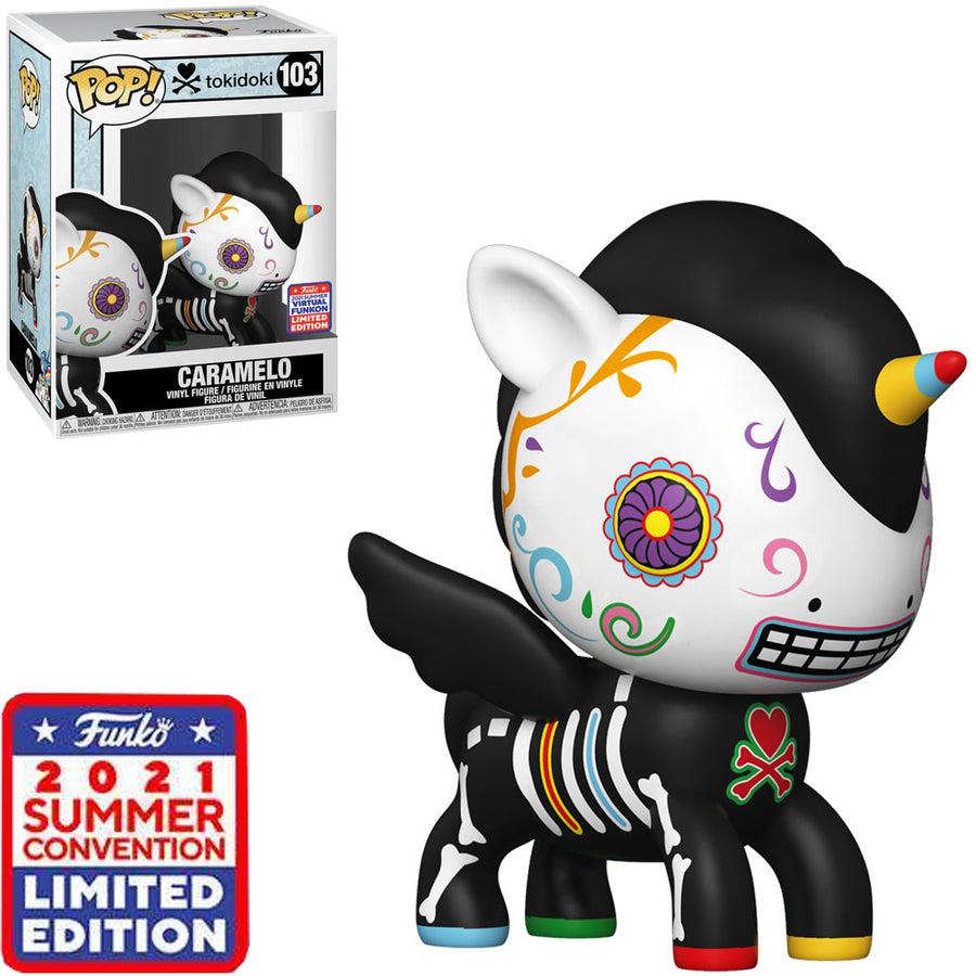 FUNKO POP TOKIDOKI SDCC 2021 EXCLUSIVE - CARAMELO 103 BRINDE