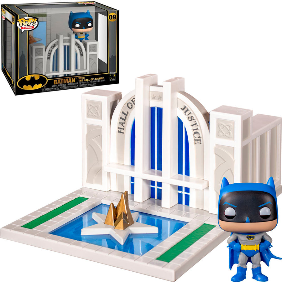 FUNKO POP TOWN BATMAN 80 YEARS - BATMAN WITH THE HALL OF JUSTICE 09