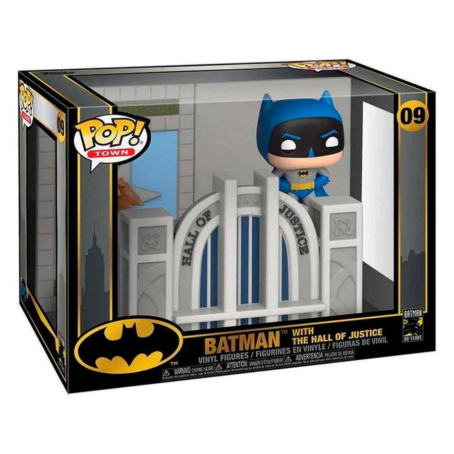 FUNKO POP TOWN BATMAN 80 YEARS - BATMAN WITH THE HALL OF JUSTICE 09