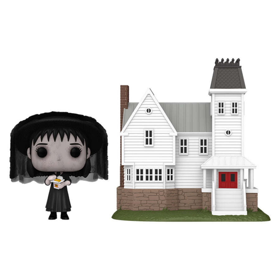 FUNKO POP TOWN BEETLEJUICE - LYDIA DEETZ WITH MAITLAND HOUSE 47