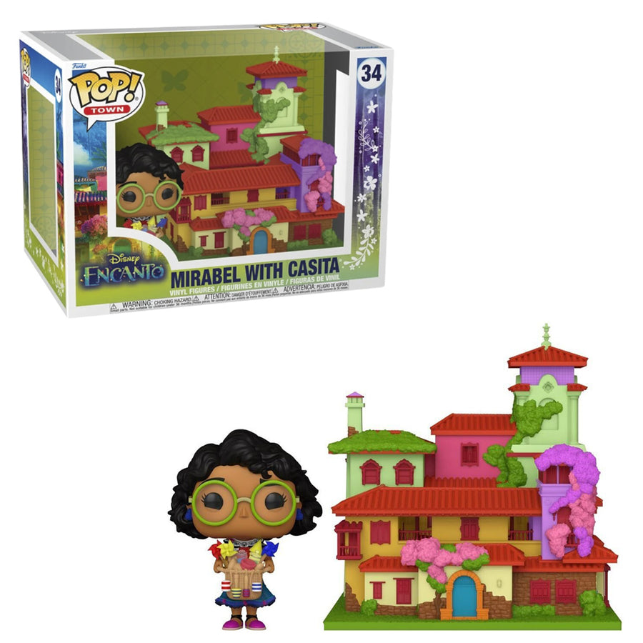 FUNKO POP TOWN DISNEY ENCANTO - MIRABEL WITH CASITA 34 BRINDE