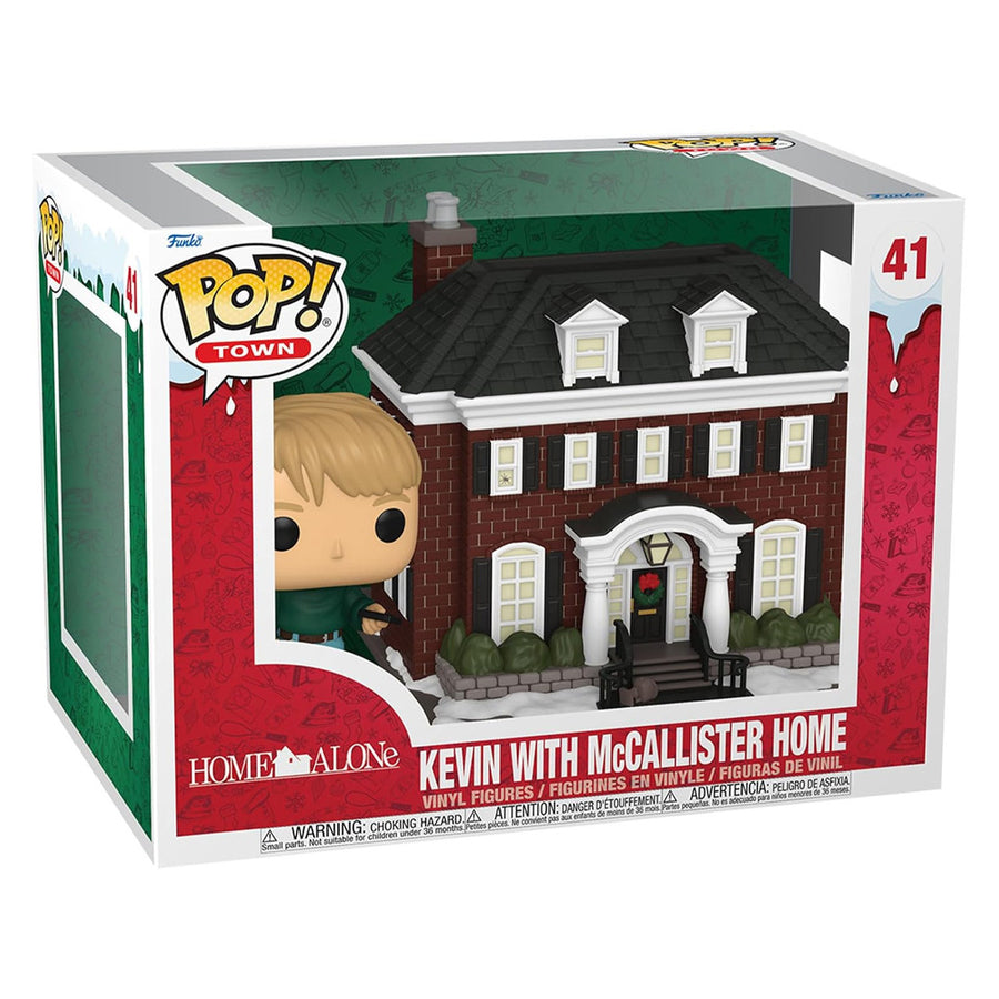 FUNKO POP TOWN HOME ALONE - KEVIN WITH MCCALLISTER HOME 41